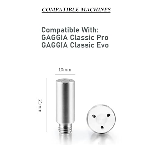 Gaggia Classic Pro and Classic EVO E24 Espresso Machine Maker 3-Hole Steam Tip, Steam Nozzle Accessory