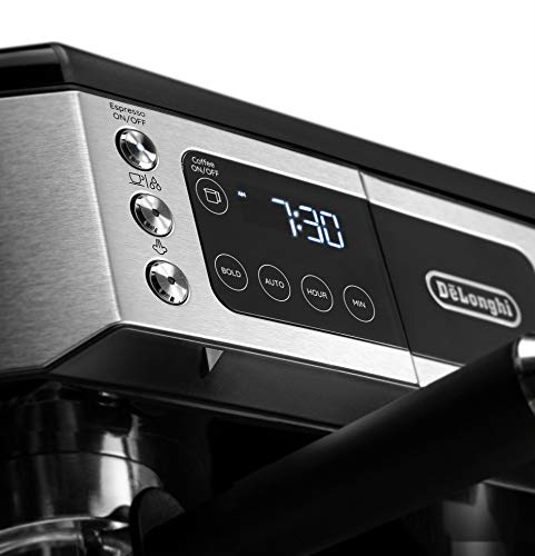 De'Longhi 10-Cup All-in-One Combination Coffee Maker & Espresso Machine for Coffee Lovers
| De'Longhi COM532M Advanced