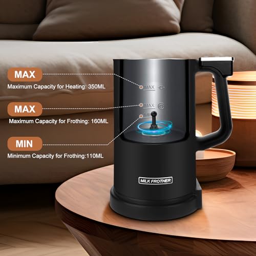 4 in 1 Milk Electric Milk Steamer for Coffee, Latte, Cappuccino, Macchiato, Hot Chocolate
| Automatic Warm and Cold Foa