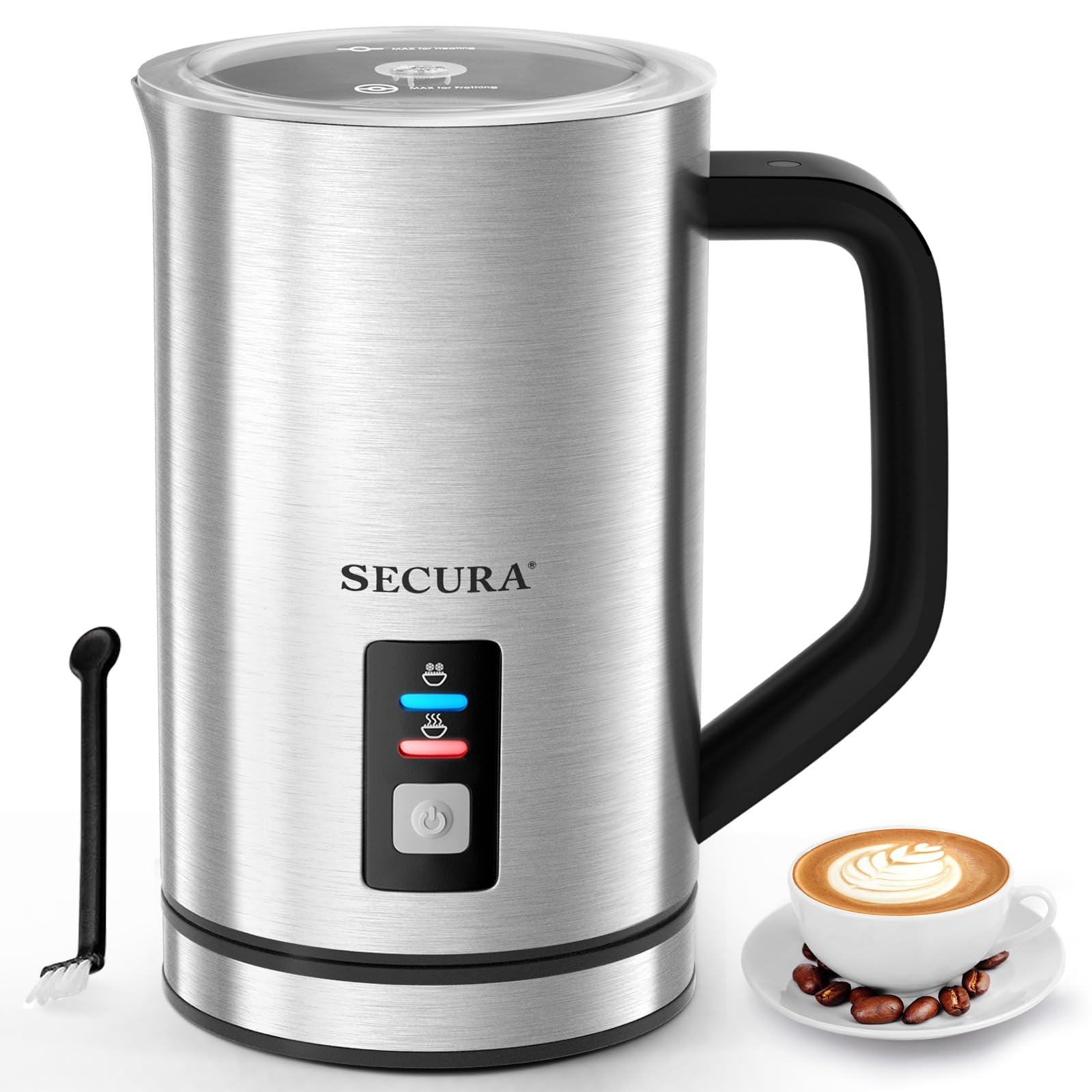 Secura Electric Milk Frother for Latte and Cappuccinos
Secura Automatic Milk Warmer for Home Use
Secura Stainless Steel